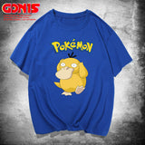 Men and Women Pokemon Pikachu T Shirt Y Pikachu Short Sleeve T-shirt