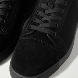 Louboutin-style red bottom shoes red bottom shoes cl suede leather low-top luxury brand sneakers fashion genuine leather black casual shoes