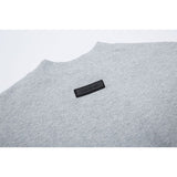 Fog Essentials T Shirts Summer FOG Double Line Joint Letter Crew Neck Short Sleeve
