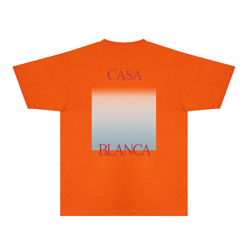 Casablanca T Shirts Fashion Print Street