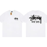 Stussy T Shirts Loose Casual T-Shirts Same for Men and Women