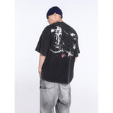 Unisex T-Shirts Saint Michael Old Dog Pattern T-Shirt