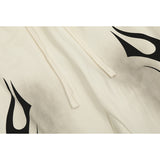 HS Pant Retro Printed Loose Autumn and winter