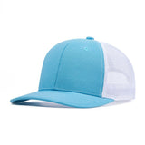 Trendy flat brimmed hat breathable