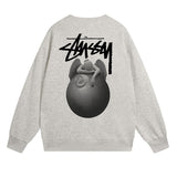Stussy Sweatshirts Autumn/Winter Fleece Couple Sweatshirts