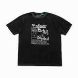 ERD T Shirts Summer Washed Old Short-Sleeved T-shirt