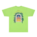 Casablanca T Shirts Fashion Print Street