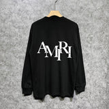 Amiri Long Sleeved Shirt Printed Trendy Pure Cotton