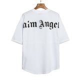 Palm Angels T Shirts Short Sleeve Men's and Women's Loose T-shirt