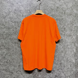 Amiri t shirts letter foam printing short sleeves