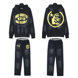 HS Hoodie And Pants Two-Piece Set
