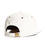 Trendy flat brimmed hat leather brooklynletter