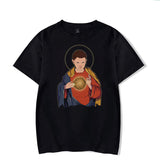 Stranger Things T Shirt Upside-down-Logo Spring/Summer Stranger Things round Neck T