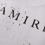 Amiri T Shirts Fashion Print Couple High Street