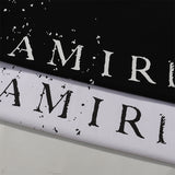 Amiri T Shirts Fashion Print Couple High Street