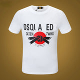 Dsq2 T Shirt Casual Sports Printed Short Sleeve Summer Men