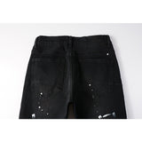 Purple Brand Jeans Pure Cotton High Street Trend #9098