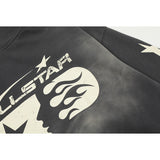 HS Hoodie Retro Printed Loose Autumn and winter