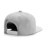 Trendy flat brimmed hat blank light plate without logo