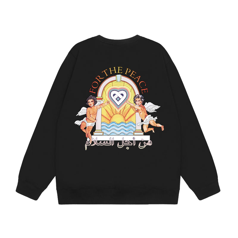 Casablanca Sweatshirts Autumn and Winter Sweater Men