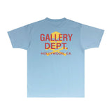 Gallery Dept T Shirt Retro Printed Loose Short-Sleeved Shirt