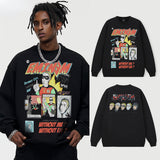 Vintage Hoodie Eminem Crew Neck Sweater Vintage Fall/Winter