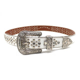 Hip-hop punk rhinestone belt punk style