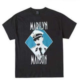 Marilyn Manson T Shirt Hip Hop T-shirt Couple