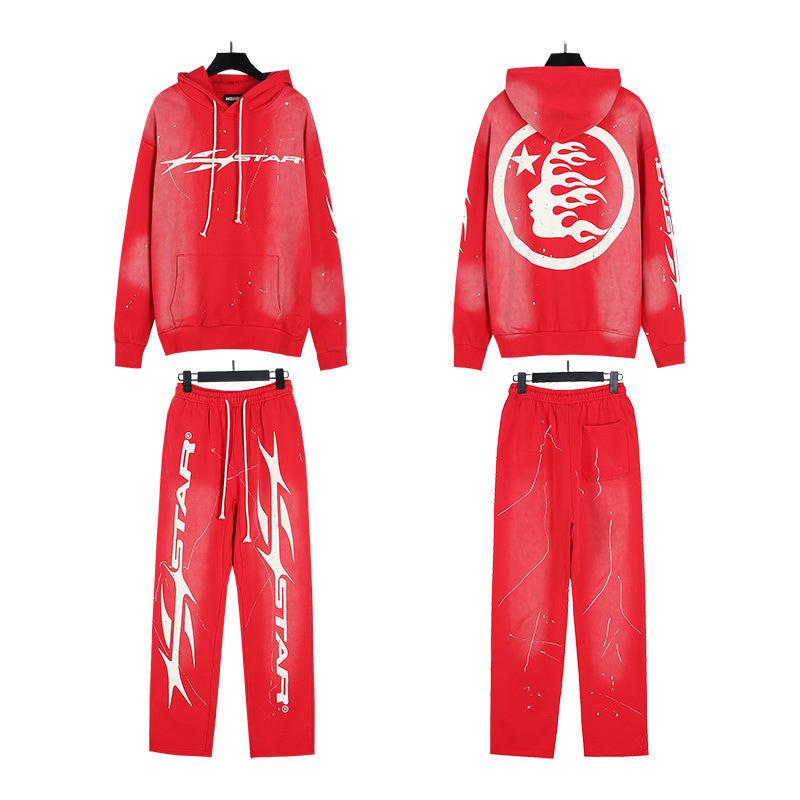 HS Hoodie And Pants Two-Piece Set