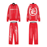 HS Hoodie And Pants Two-Piece Set
