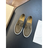 Louboutin-style red bottom shoes: original standard original box top version cl handmade genuine leather shoes mencasual shoes slip-on beanie shoes red bottom loafers