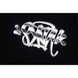 Synaworld T Shirts central cee Short Sleeve Classic Letter Print Loose Casual T-Shirt