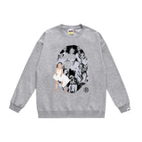Bathing ape Crew neck sweatshirt