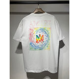 Amiri T Shirts Fashion Print Couple High Street