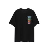 We11 Done T Shirts Color Logo Back Printing Men's and Women's Same Summer Casual