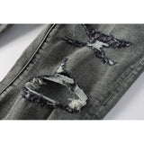 Purple Brand Jeans Pure Cotton High Street Trend