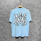 Amiri t shirts spider printing short sleeve