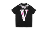 ASAP Yams V Lone T Shirt Bone Skull Rose Hooded T-shirt