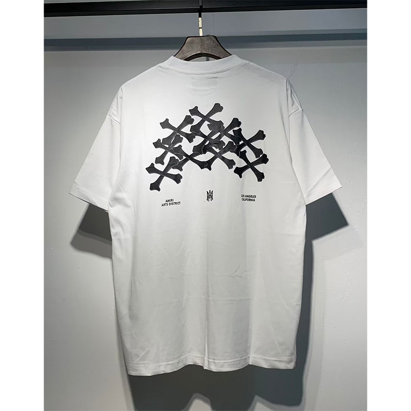 Amiri T Shirts Fashion Print Couple High Street