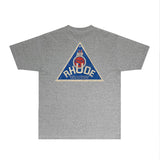 Rhude T Shirts Printed Trendy Pure Cotton