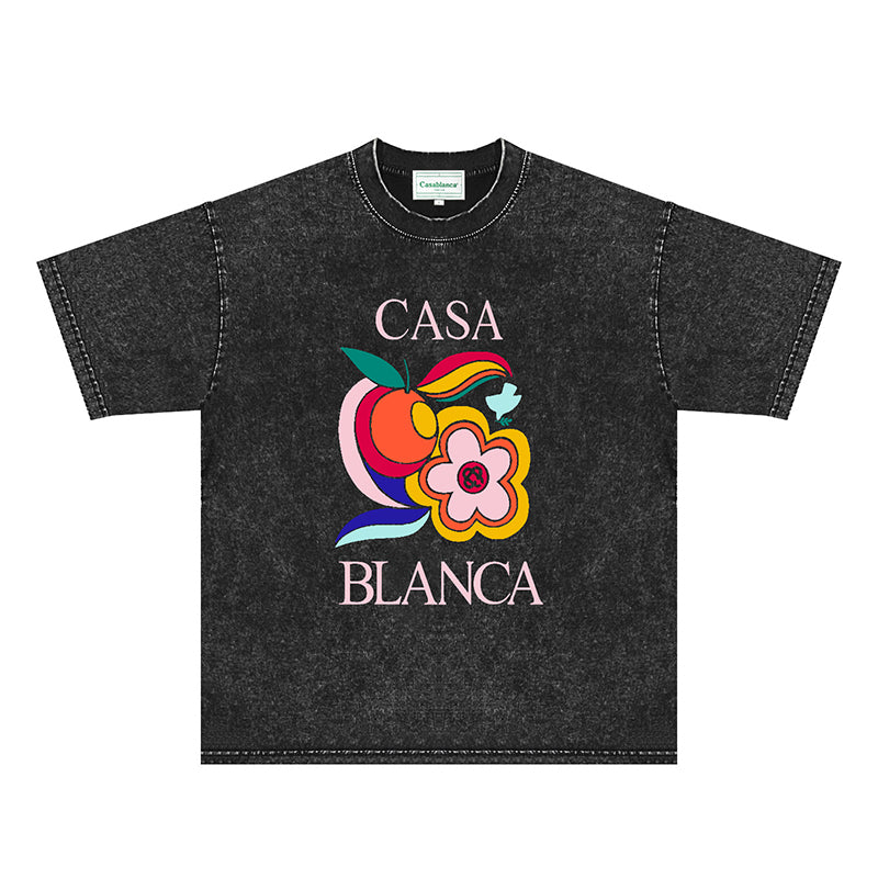Casablanca Distressed T-Shirt