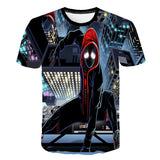 Marvel T Shirt Summer T-shirt Printed T-shirt Short Sleeve