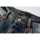 Purple Brand Jeans Pure Cotton High Street Trend #9042