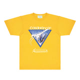 Casablanca T Shirts Fashion Print Street