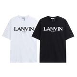 Gallery Dept T-Shirt Joint Letter Logo Embroidery Short Sleeve T-Shirt