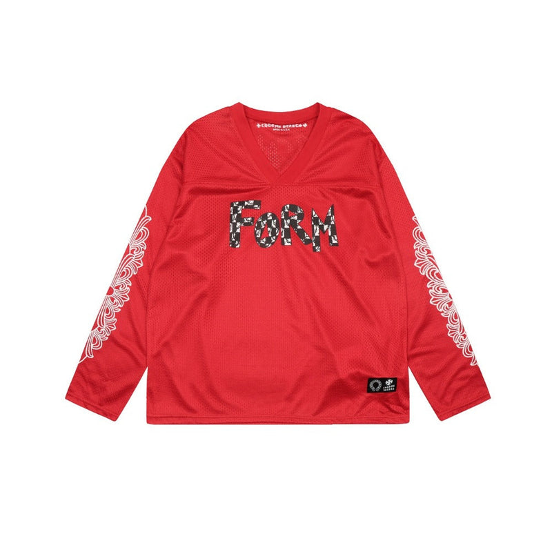Chrome Heart Shorts Summer Sanskrit Mesh Ice Hockey Suit