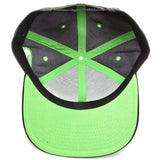Trendy flat brimmed hat cartoon sunshade