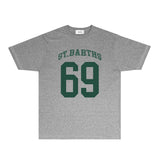 Rhude T Shirts Printed Trendy Pure Cotton