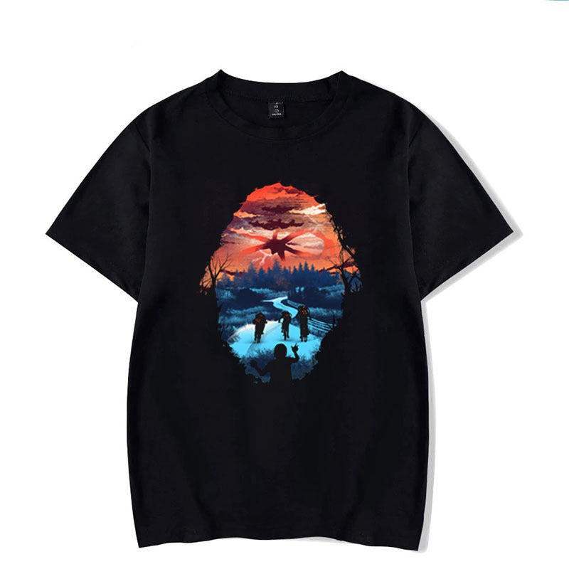 Stranger Things T Shirt Eleven Stranger Things Digital Printing Personal Leisure Short Sleeve T-shirt