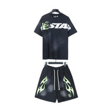 HS T-Shirt And Shorts Two-Piece Set